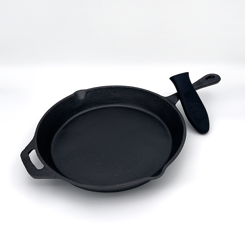 Sartén de hierro fundido de 30 cm para smash burger CRUASH